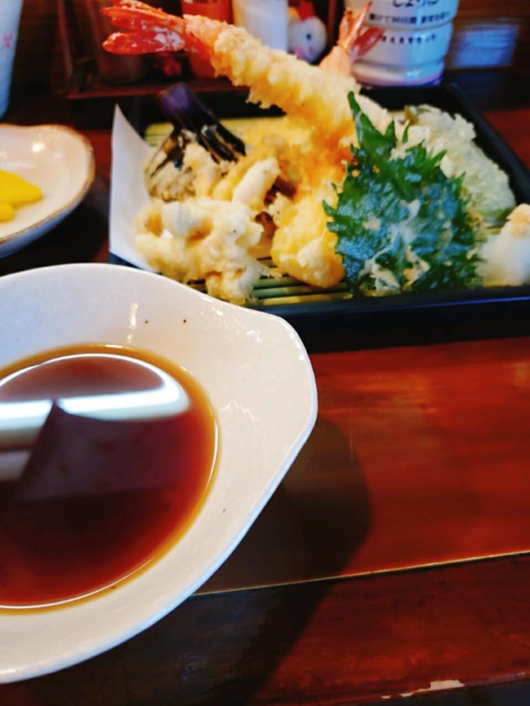がらく　天ぷら定食