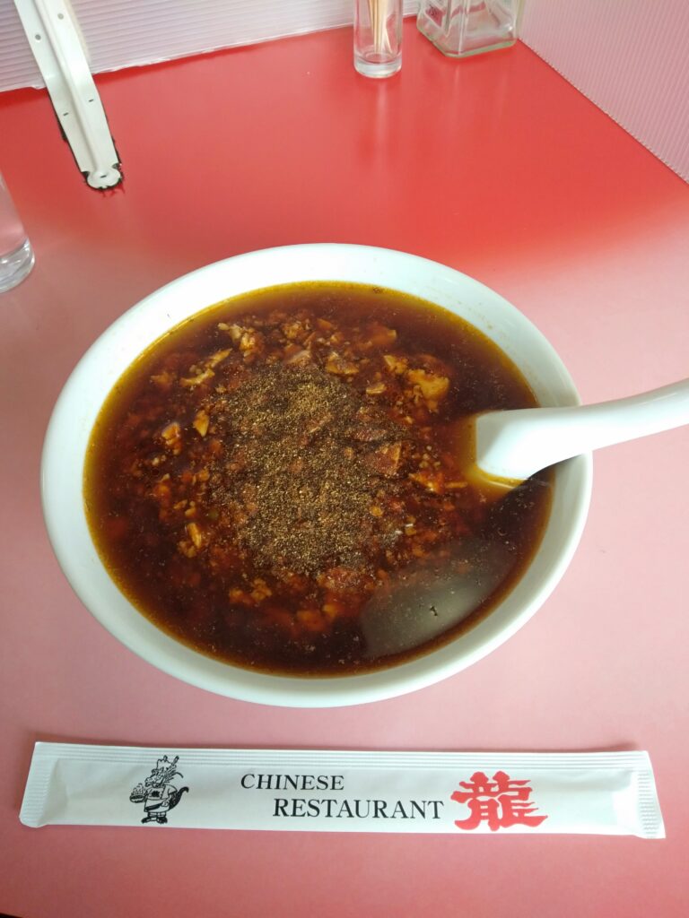 チャイニーズレストラン龍　四川マーボ麺　ランチ