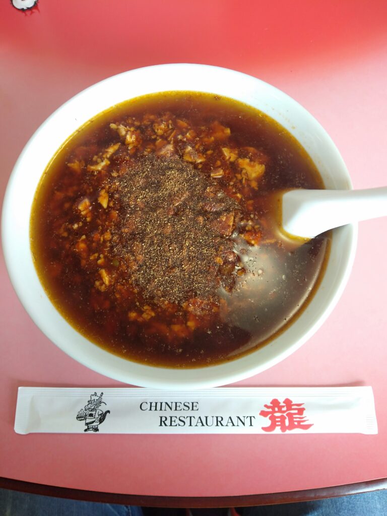 チャイニーズレストラン龍　四川マーボ麺　ランチ